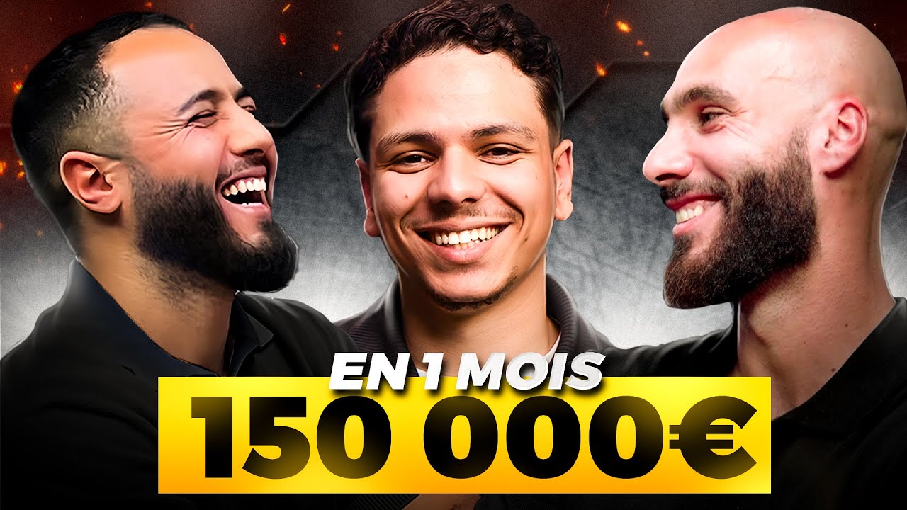 150'000€ en 1 mois grâce à l’e-commerce : il arrête ses études (le parcours de Sofiane)