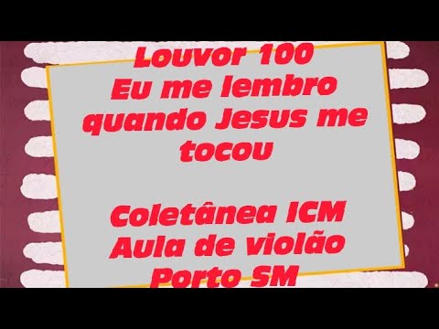 Jesus, Quando Me Lembro - Igreja Cristã Maranata