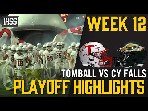 Cy Falls vs Tomball - 2023 Week 12 Football Highlights