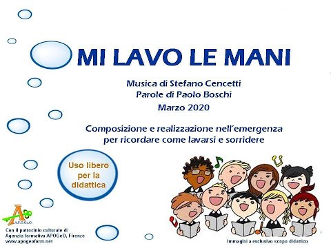 "Mi lavo le mani" - di Paolo Boschi e Stefano Cencetti