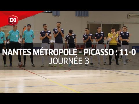 J3 : Nantes Métropole - Echirolles Picasso (11-0), le réusmé