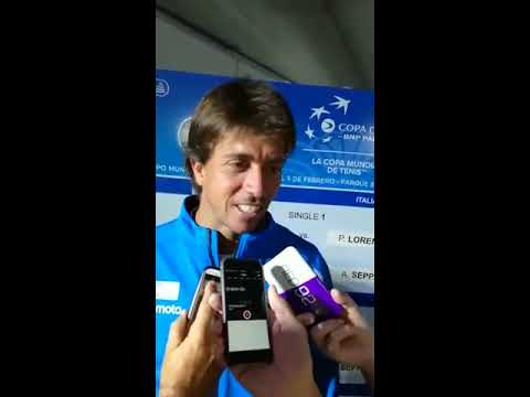 Carlos Berlocq y los gritos de Maradona: "Le pedí que se callara"