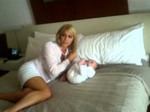 Backstage Producción de tapa Pamela David Revista Nacer y Crecer abril 2013