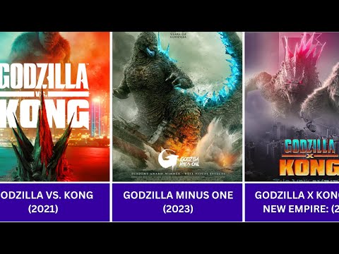 All Godzilla Movies in Order (1954-2024) | All Released Godzilla Movies