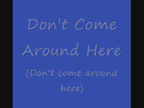Don't Come Around Here - Rod Stewart & Helicopter Girl (with lyrics)