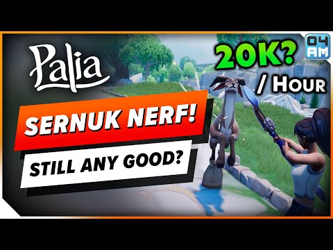 Palia SERNUK NERF! Still Best Gold Farm or Not? Here Are My Results (20K/Hr Possible?)