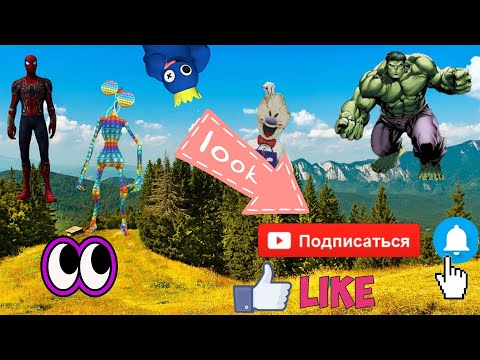 Team Siren Head VS Choo choo Charles VS Rainbow friends VS alphabet lore VS human hulk