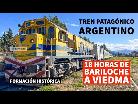 Tren Patagónico 🇦🇷 : de Bariloche a Viedma en 18 horas 🚂 (tren histórico)