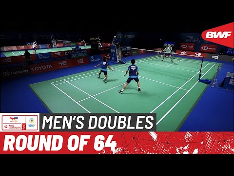 TotalEnergies BWF World Championships 2021 | Okamura/Onodera (JPN) v Beketov/Makhnovskiy (UKR) | R64