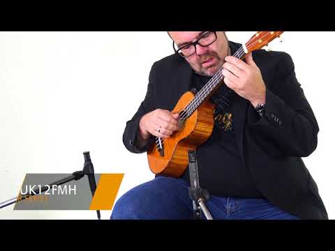 Демонстрация звучания укулеле Ortega RUK12FMH