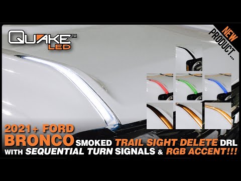 Quake LED Trail Sight Delete DRL Kit Installation QTE1199