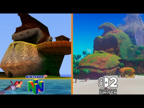 DK Island - Switch 2 VS Nintendo 64 [Comparison]