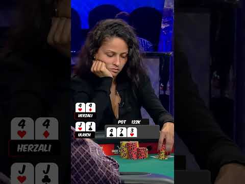 he says her poker hand DOESN'T MAKE SENSE! 🤷🏻 #shorts #poker