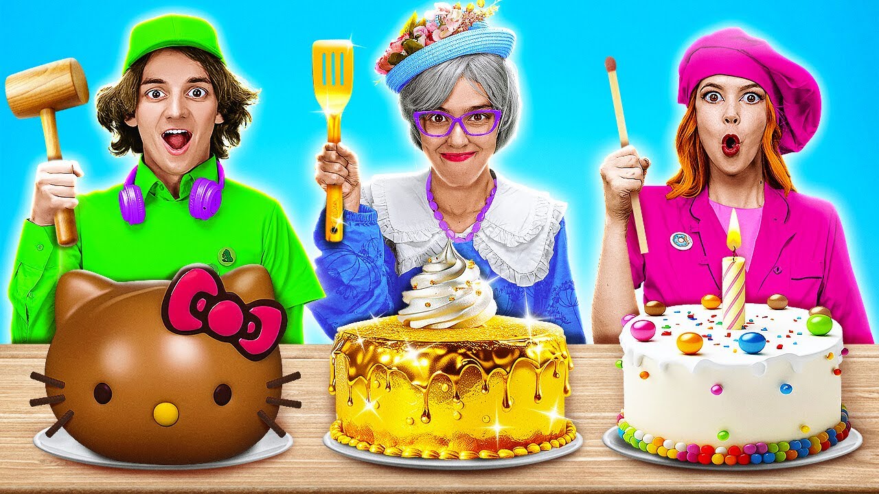 EPIC CAKE DECORATING CHALLENGE🎂 Which Cake Wins the Prize? Yummy Recipes For Any Occasion by 123 GO