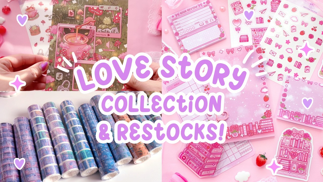 New Love Story Collection, Revamp Series and Lots of Restocks!