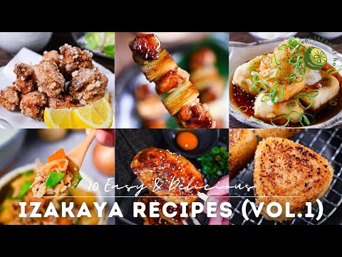 10 Japanese Appetizer Recipes That Bring Izakaya’s Tapas Home Vol.1 (1-10)