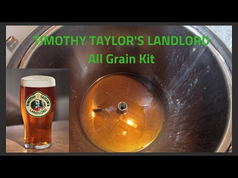 Timothy Taylor's Landlord all grain kit | Grainfather Brewday