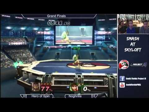 Smash @ Skyloft 8/28 - Grand Finals - Hero of Time (Snake/Link) vs Noghrilla (Donkey Kong/Pit)