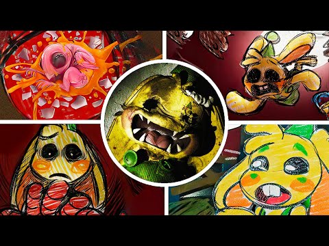 Poppy Playtime 3 - Bunzo bunny Sad ORIGIN story