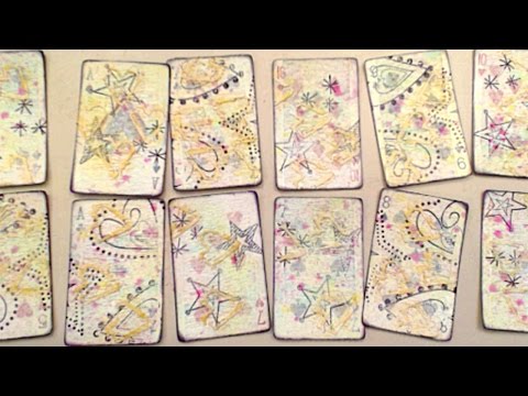 LIVE STREAM REBROADCAST: Art Journaling With Playing Cards - Barb Owen - HowToGetCreative.com