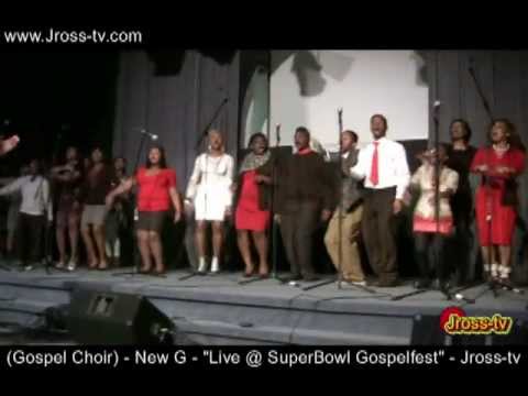James Ross @ (Gospel Youth Choir) - New G - "Live @ SuperBowl Gospelfest - Jross-tv
