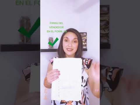 FIRMA DEL VENDEDOR EN FORMULARIO 08!!!!