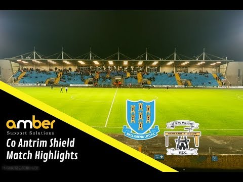 Ballymena United vs H&W Welders, Co Antrim Shield, Tuesday October 16th 2018