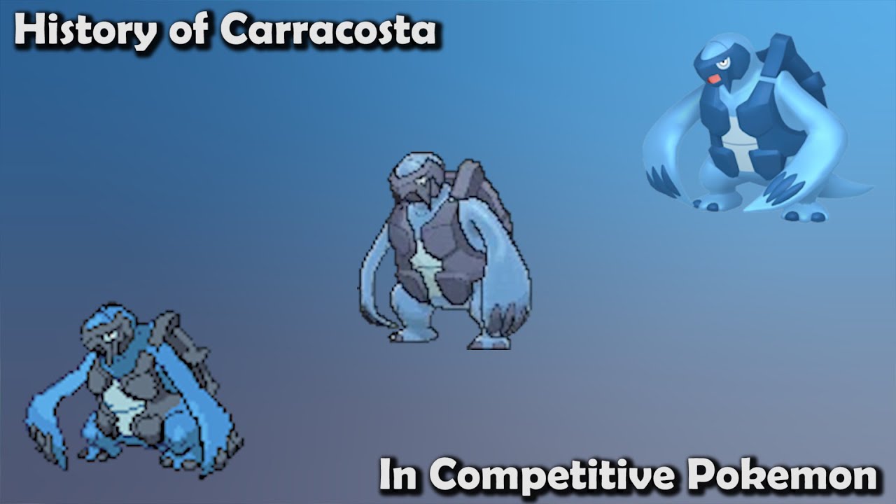 How GOOD was Carracosta ACTUALLY? - History of Carracosta in Competitive Pokemon