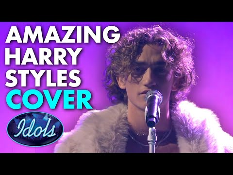 The Crowd Go Wild For Albin Tingwall's Harry Styles Cover On Idol | Idols Global