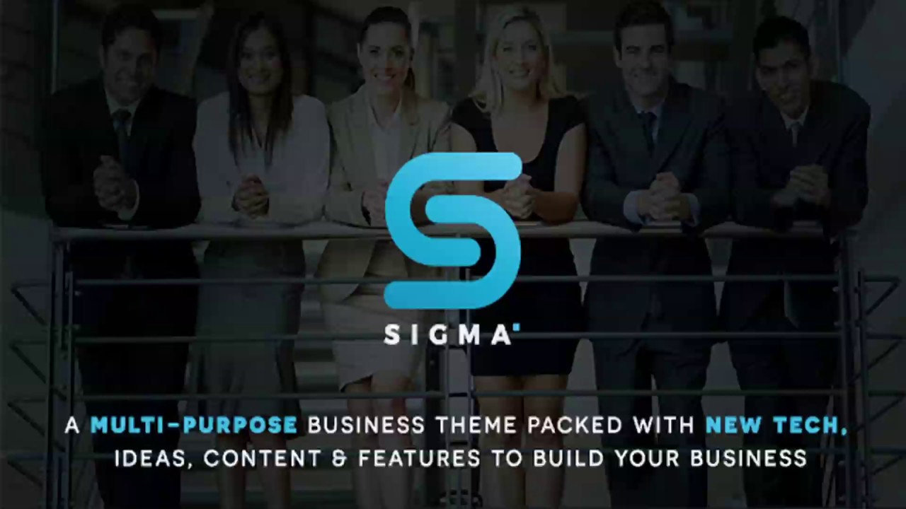 SIGMA | Business Multi-purpose & Latest Technology Responsive WordPress Theme | Themeforest Website
