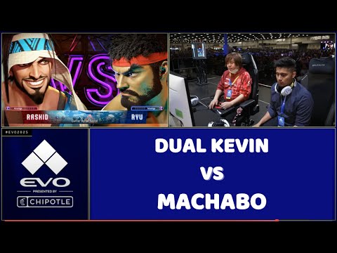 SF6 EVO 2025 Top 24 Losers - Dual Kevin (Rashid) vs Machabo (Ryu)