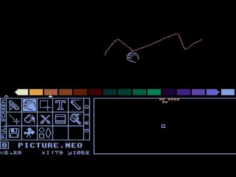 ATARI ST STE TT FALCON neochrome master v2 28 NEO CHROME MASTER no publisher