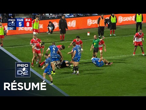 PRO D2 Saison 2025-2026 J14 - Résumé RC Vannes - Biarritz Olympique