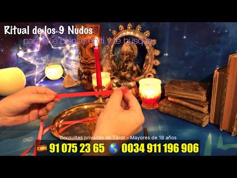 9 KNOT RITUAL to make him think of you and look for you 😍💕 VERY EFFECTIVE ✨ WHITE MAGIC SPELLS