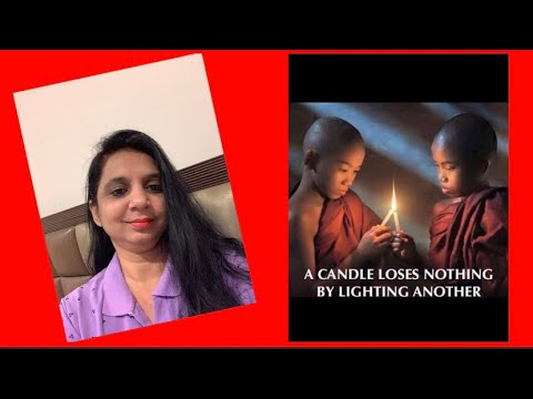 A Candle loses nothing by lighting another Candle .