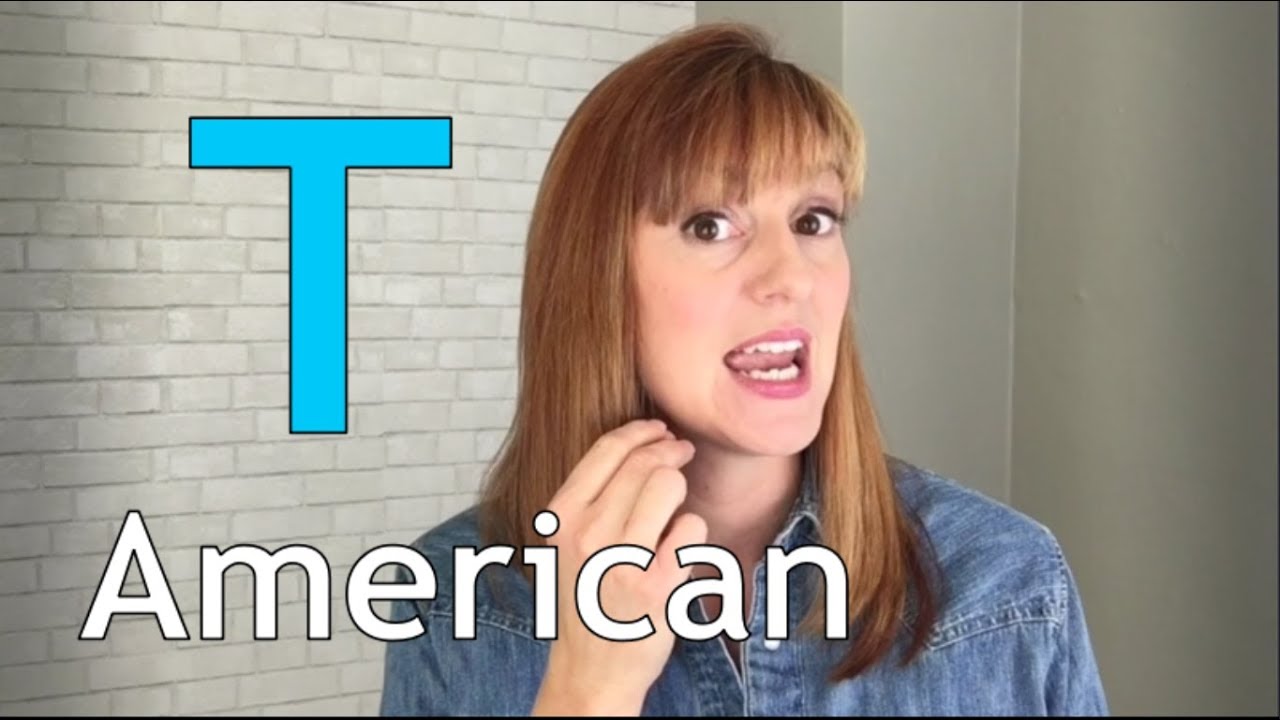 American Accent Training | American T | Flap T