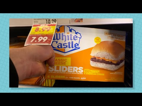 Frozen White Castle Sliders, review & how to | Fast Snax