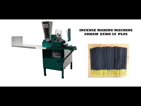 Soham 50 Echo Incense Making Machine