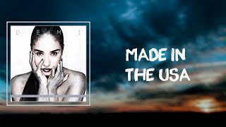 Demi Lovato - Made In The USA (Lyrics) 🎵
