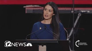 Rep. Anna Paulina Luna speaks at Charlie Kirk Memorial