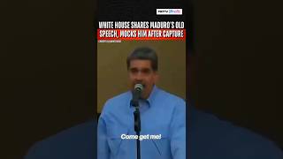 US White House Shares Old Speech Of Nicolas Maduro After His Capture