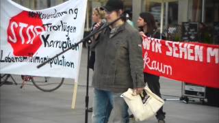 preview picture of video '12. Montagsdemo Neubrandenburg 5. Mai 2014 - Teil 2 -'