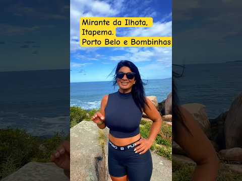 Litoral de Santa Catarina -Mirante da Ilhota – Itapema #praia #shortsvideo #beach #brasil #itapema