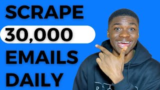 How To SCRAPE EMAILS Using Google - Build Your Email List For Free 2024