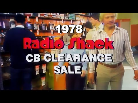 1978 Radio Shack CB Clearance Sale Commercial