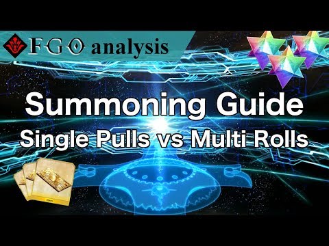 Single vs Multi Summoning | Fate/Grand Order NA
