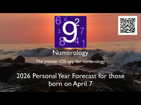 Numerology 2026 Personal Year Forecast for April 7 Birthday