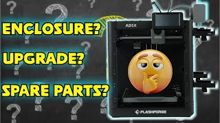 Flashforge AD5X Enclosure & More Questions Answered!