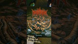 Mortification - Scrolls of the Megilloth Anniversary #reels #shorts #deathmetal #grindcore