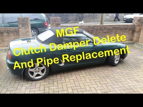 Mgf clutch pipe removal damper delete